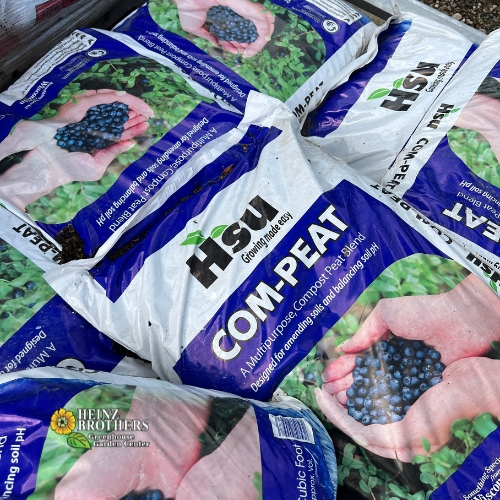Soil, mulch and lawn and garden supplies