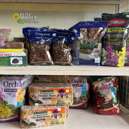Soil, mulch and lawn and garden supplies
