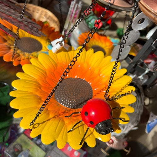 Garden decor inside of Heinz Brothers store