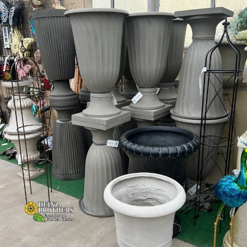 Decorative garden pottery