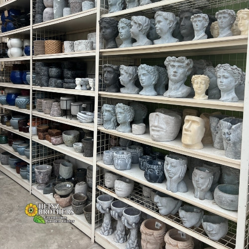 Decorative garden pottery