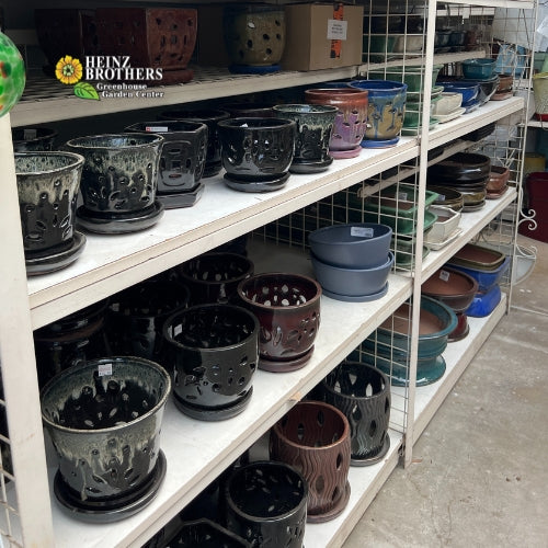 Decorative garden pottery