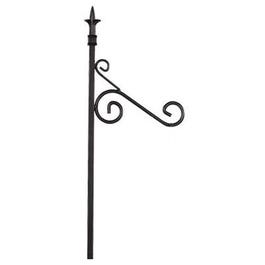 Shepherds Hook, Romantic Style, Black, 72-In.