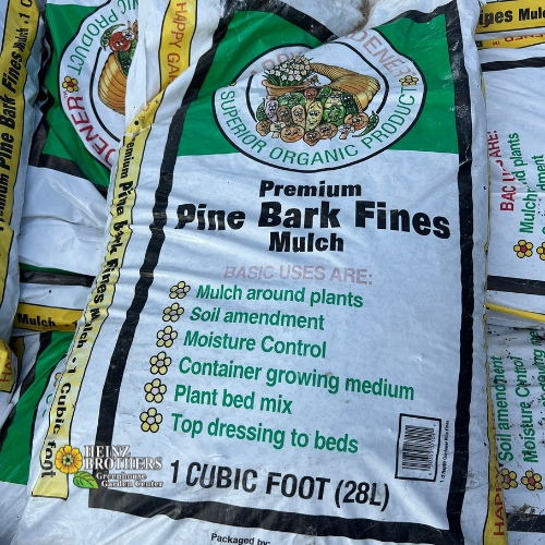 Soil, mulch and lawn and garden supplies