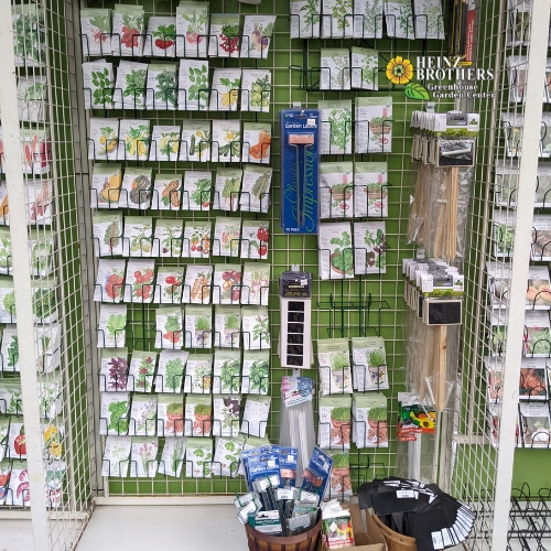 Seeds and supplies inside of Heinz