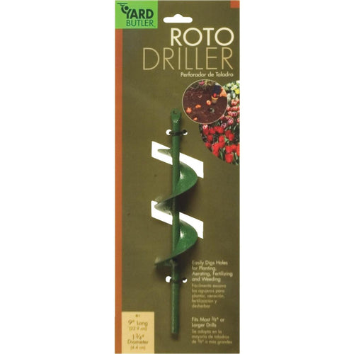 Yard Butler 9 In. Roto Driller Bulb Planter