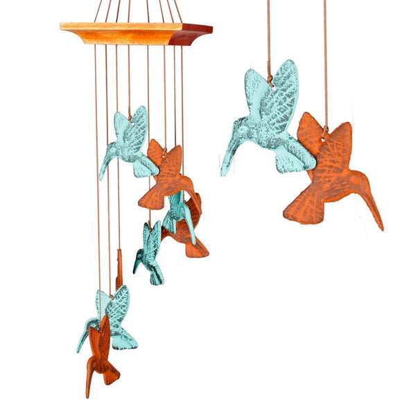 Woodstock Chimes Habitats Hummingbird Spiral Terra Celestial