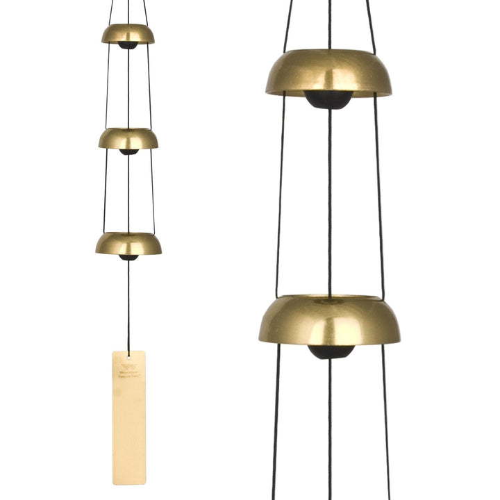Woodstock Chimes Temple Bells® Trio Brass - Charles, IL - Heinz ...