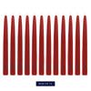 Colonial Candle 12 Red Handipt Taper, 12 Pack