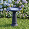 ALGREEN  20 Accerra Gray Birdbath