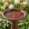 ALGREEN  20 Accerra Red Birdbath