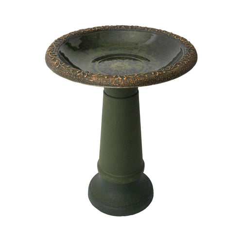 ALGREEN  20 Accerra Green Birdbath