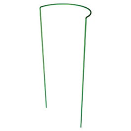 Half Round Plant Support, Green, 16 x 40-In.