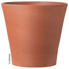 Cono Clay Planter, Terra Cotta, 10-In.