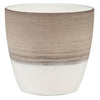 Planter, Indoor, Espresso Cream Ceramic, 4.25 x 3.75-In.