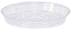 CLEAR VINYL  SAUCER  8 INCH