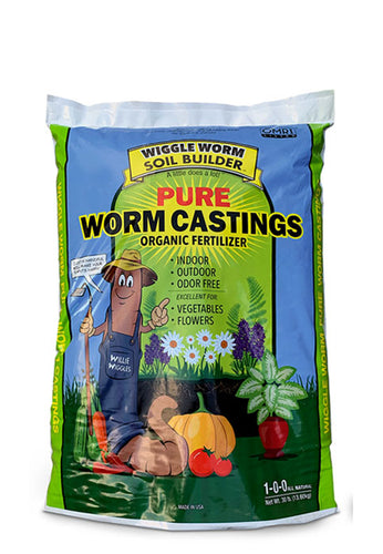 UNCO Wiggle Worm Soil Builder Pure Worm Castings Organic Fertilizer