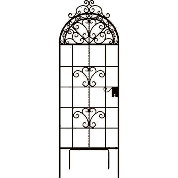 RUSTIC ITALIA TRELL GATE W/OPTIONAL PIVOT FOOT