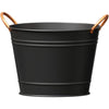 PANACEA WASHTUB PLANTER W/COPPER HANDLES