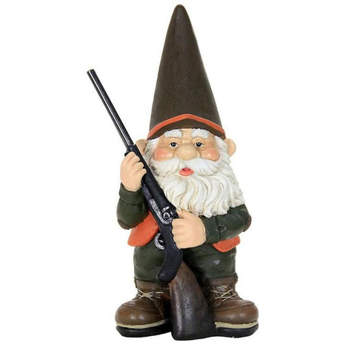 EXHART HUNTING GNOME GARDEN FIGURE